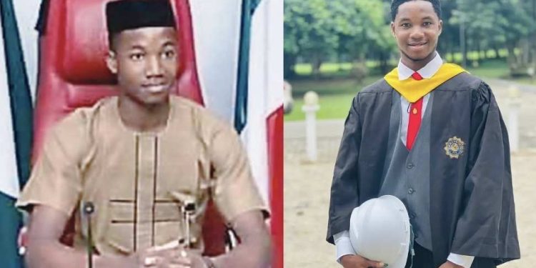 ABIA ONE-DAY GOVERNOR, MASTER NICHOLAS OGUNJI EMERGES BEST GRADUATING STUDENT, ADELEKE UNIVERSITY