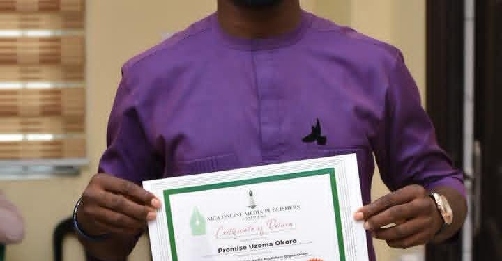 NIPR Abia Chapter Congratulates Promise Uzoma Okoro on His Re-election