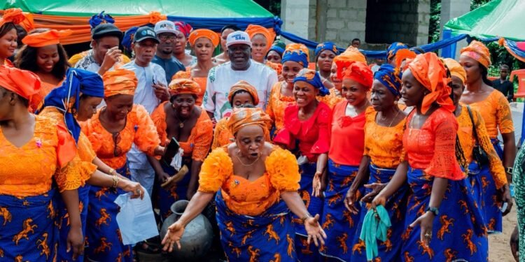 Nwogu Eulogises Umuakumanu-Obegu, Mkporobe Women as They Adopt Him for 2027 Election